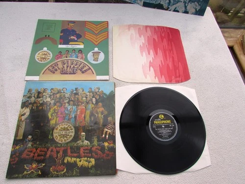 THE BEATLES LP SGT PEPPERS ORIGINAL UK 1967 1st PRESS MONO EX+ VINYL