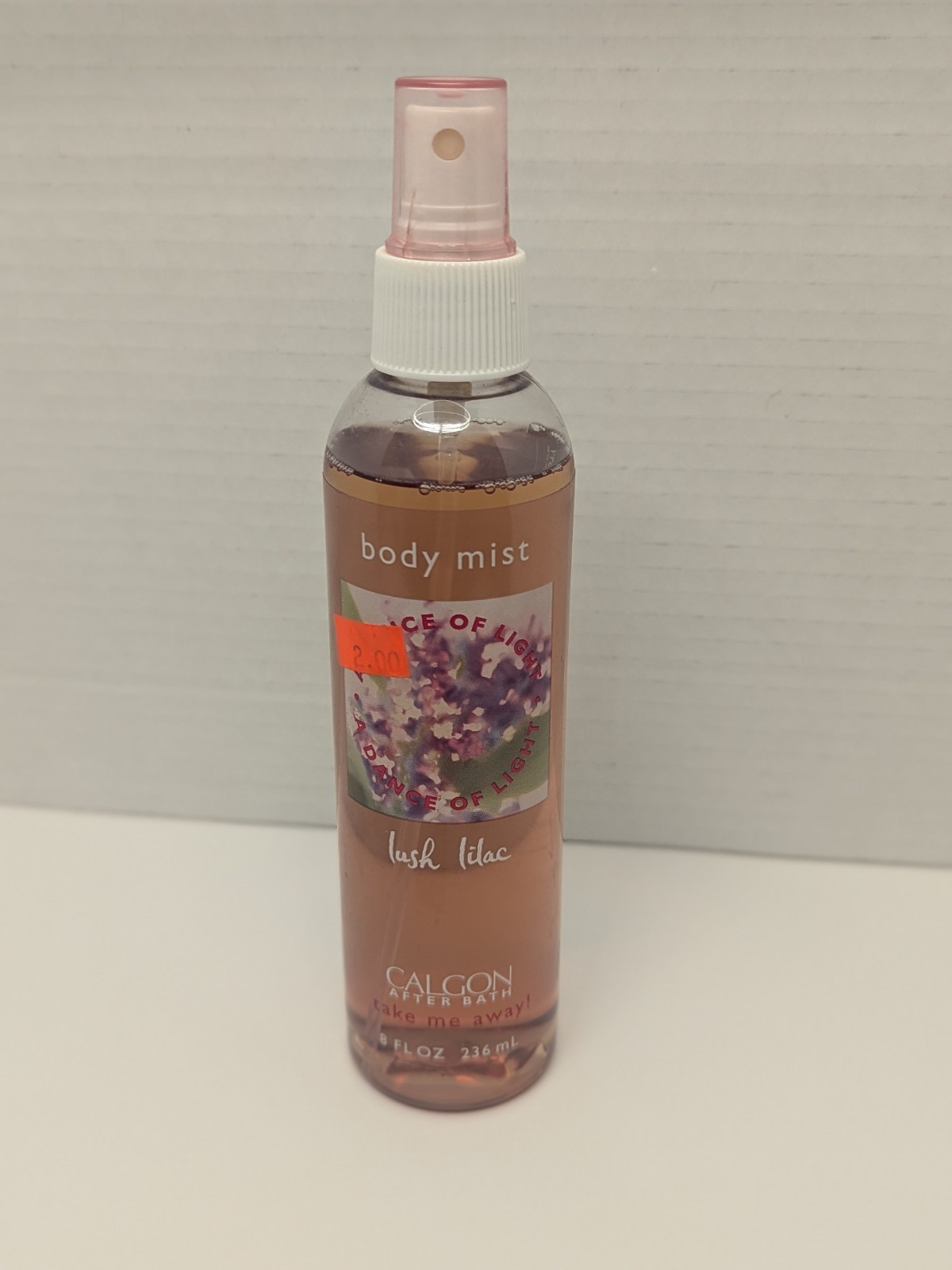 Calgon Take Me Away- Lush Lilac Body Mist- 8.0 OZ - The Cap 