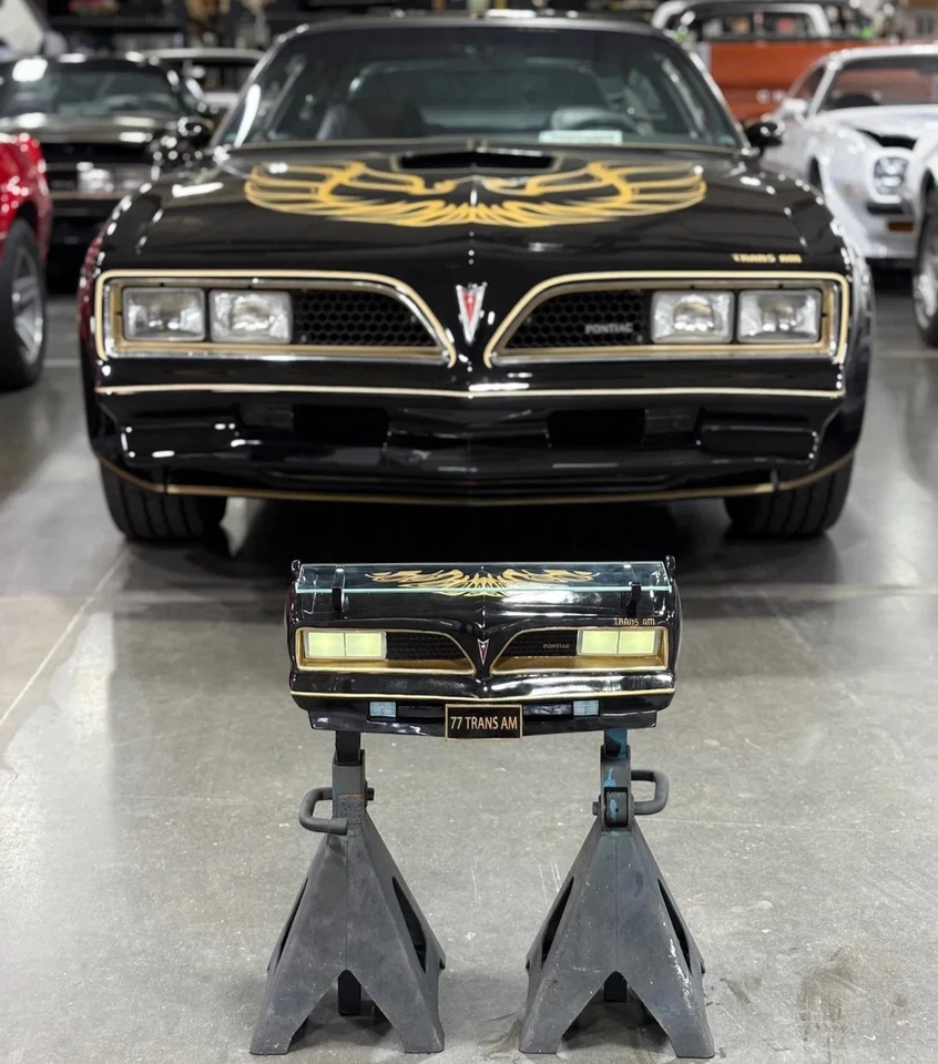 1977 Pontiac Trans Am Bandit 18-inch Light Up Mancave Wall Display Shelf - Image 2 of 4