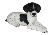 Dekofigur englischer Pointer Hundefigur Kollektion Castagna aus Resin H 18 cm