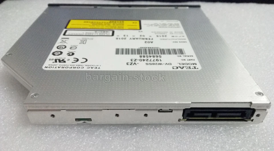 TEAC DV-W28SS SATA Slot Load CD DVD Rewriter Burner Drive 12.7mm DVD RW Burner - Image 3 of 4