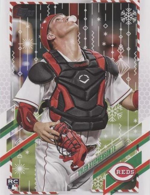 2021 Topps Holiday - Tyler Stephenson #HW141 - 1 of 1