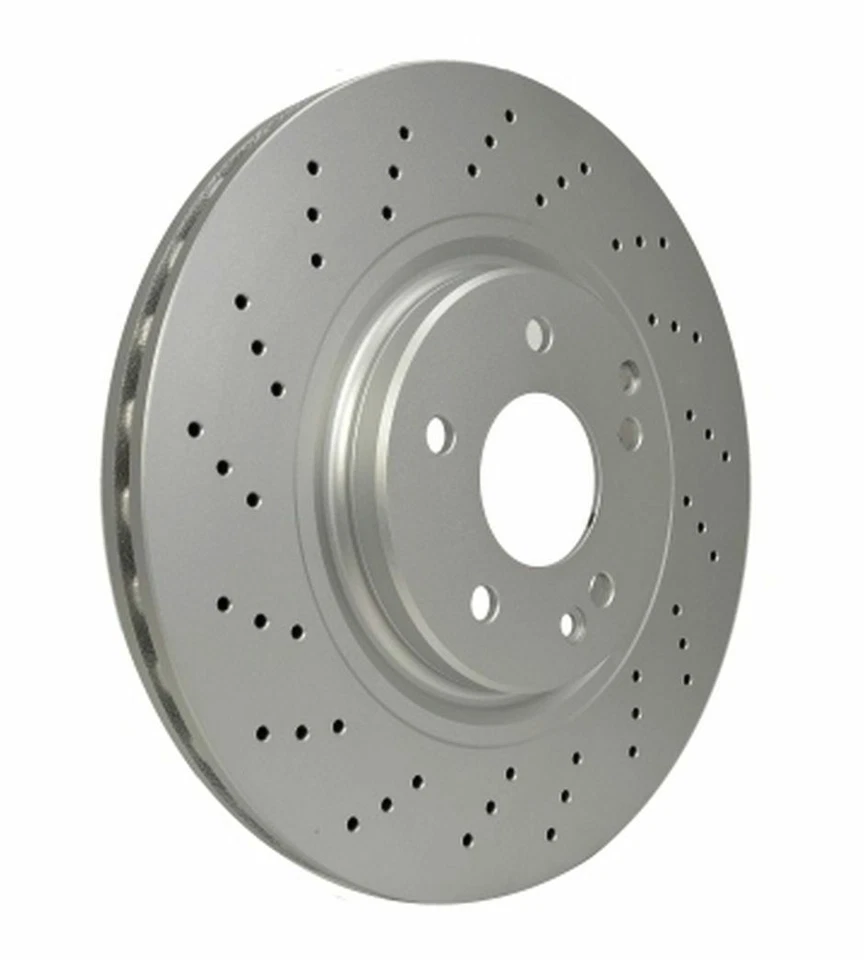 Juego de 2 rotores de disco de freno delanteros Pagid para Mercedes CLASE C cLK350 sLK280 sLK300 Foto 2 de 4