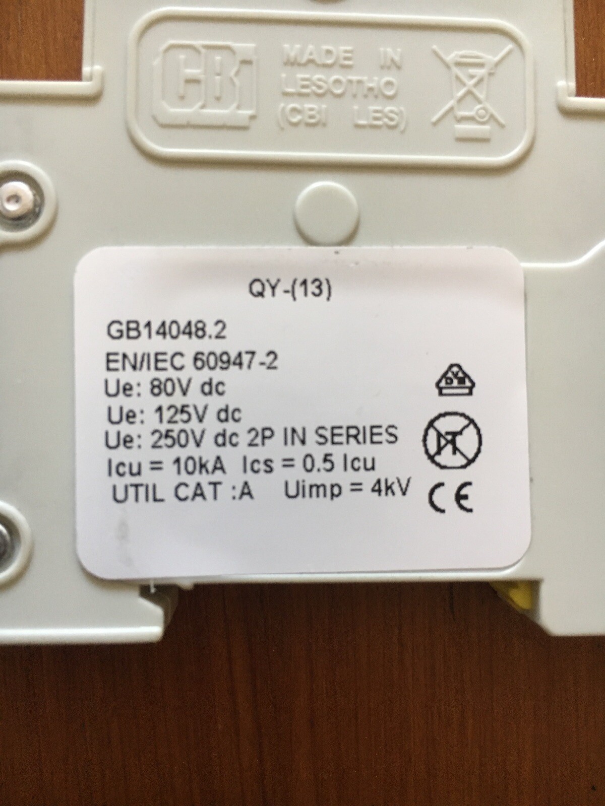 CBI Electric Interruttore CC QYD2 D U2 80A - Foto 11