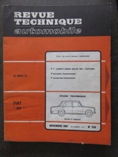 Revue technique Fiat 124