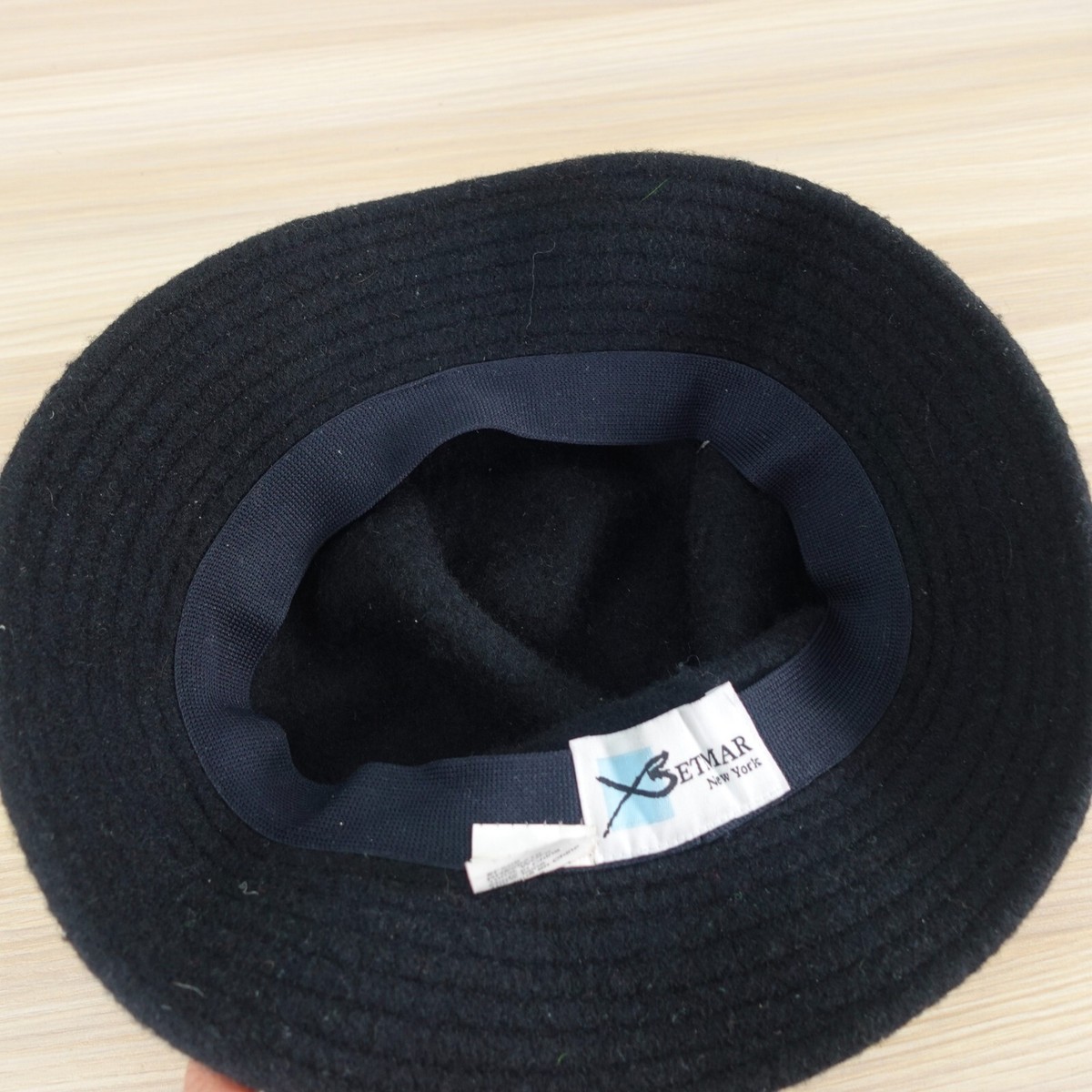 BelMar Vintage Bucket Hat Made in Italy Wool Blend XS/S Betmar Wool Blend Bucket Hats for Women for sale | eBay main image 3