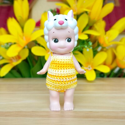 Authentic] 🦙 Vintage 2005 Sonny Angel Alpaca – Handmade Little