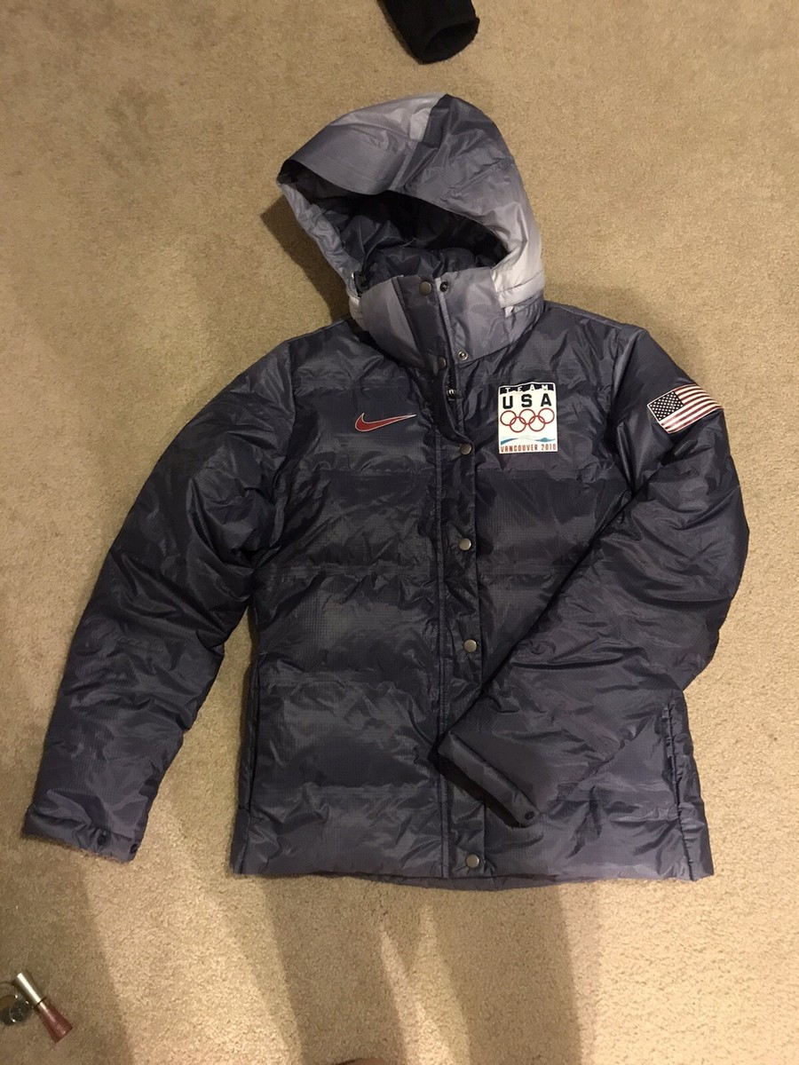 Team USA Nike Olympic Jacket Vancouver 2010 Medium | eBay