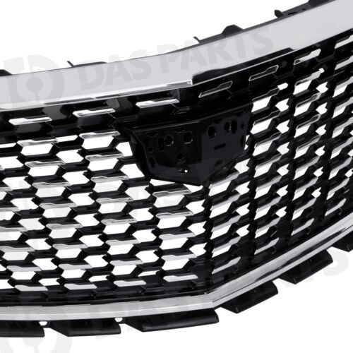 W/Chrome Molding Trim Upper Bumper Grille For 2017-2023 Cadillac XT5 84724566 - Picture 2 of 12