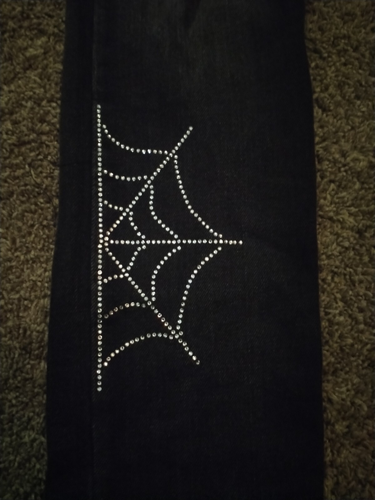 Spiderweb Design For MNML Men’s Patchwork Black J… - image 3