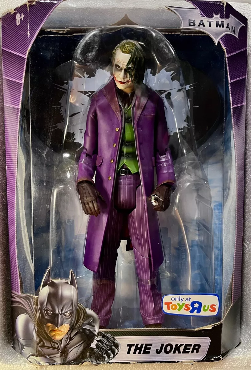 2008 Toys R Us Exclusive The Dark Knight JOKER from BATMAN Figure Mattel in box.
