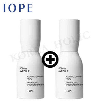 IOPE Stem Ampoule 20ml (=10ml x 2EA) Intensive Ampoule Korean Cosmetics