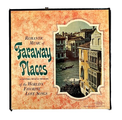 Faraway Places World's Love Songs Vinyl LP Records 1960s 33 Various Artists VRA