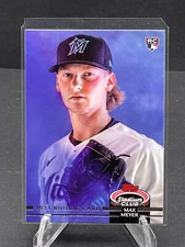 2023 MAX MEYER TOPPS STADIUM CLUB 1992 DESIGN VARIATION RC #206 SSP CASE HIT