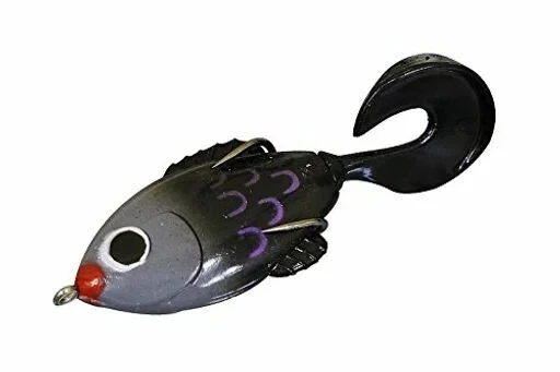 Lote de 2 señuelos de pesca JACKALL Frog Bottler Grinch Japón nuevo cebo de agua superior difícil de encontrar raro Foto 2 de 4