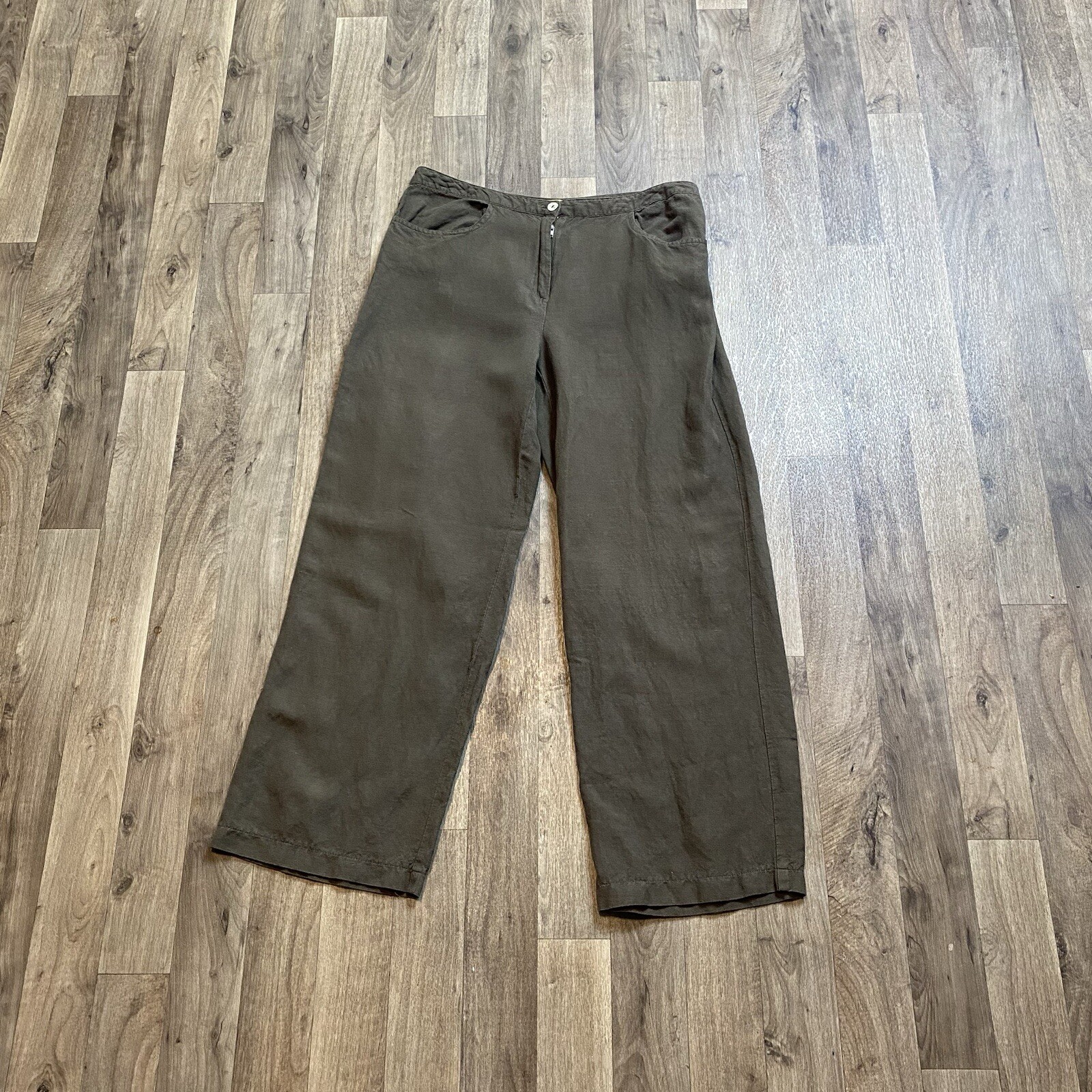 Islander Trousers Women’s Size 12 Linen Blend