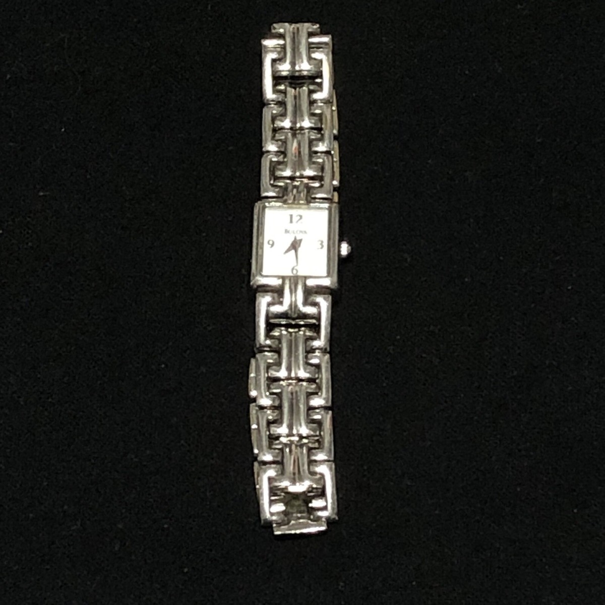 Not Working Needs Repair Vintage Bulova Ladies Quartz A1 Bracelet Watch