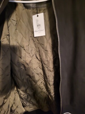Robert Graham faux suede full zipper bomber NWT sz M $285.00.