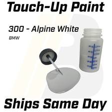 300 Alpine White  - 1 Oz Touch Up Paint Kit w/ Brush for BMW Car SUV Sedan