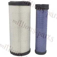 Air Filter Kit Fit New Holland L180,L185,L190,LS180.B,LS185.B LS190.B Skid Steer