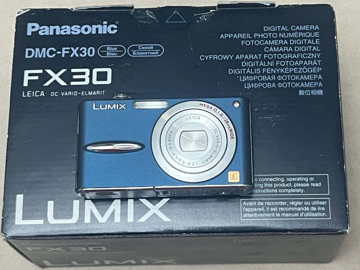 Panasonic　LUMIX　DMC-FX30 Panasonic Lumix DMC-FX30 Digital Camera (Brown) DMCFX30T B&H