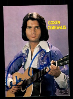 Costa Cordalis Autogrammkarte Original Signiert ## BC 195284