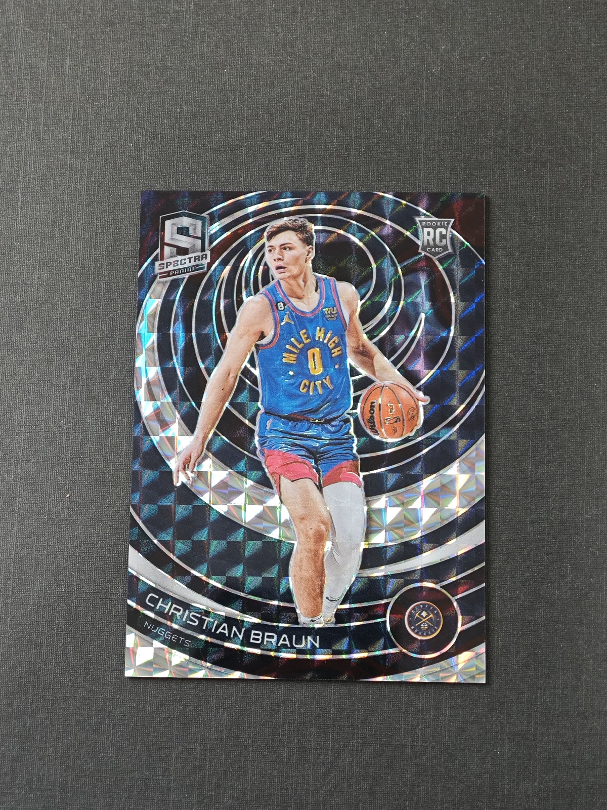 2022-23 Panini Spectra Christian Braun Rc Rookies Interstellar SSP 97/99