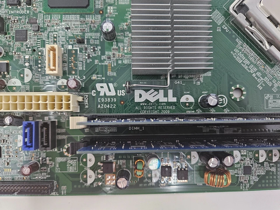DELL 0F0TGN Optiplex 380 Motherboard w/ Intel Duo Core E7500 2.93GHz, 4GB Memory - Image 4 of 4