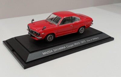 マツダ コスモスポーツ & RX-3 Savanna Coupe 2台 1/43 マツダ コスモスポーツ & RX-3 Savanna Coupe 2台 1/43 - メルカリ