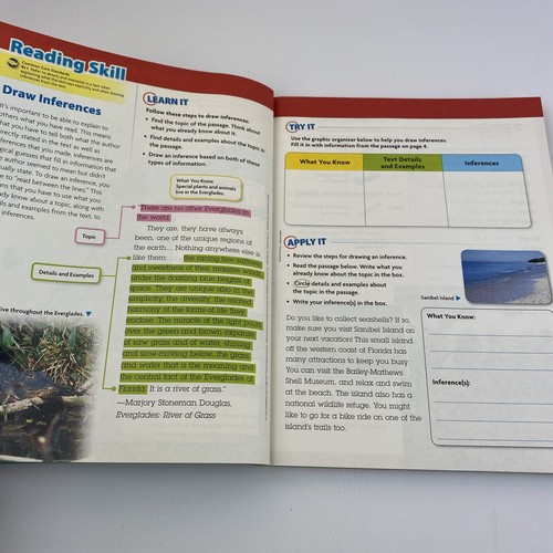 Florida Social Studies Grade 4 Paperback Workbook McGraw Hill Homeschooling NEW - Picture 16 of 24