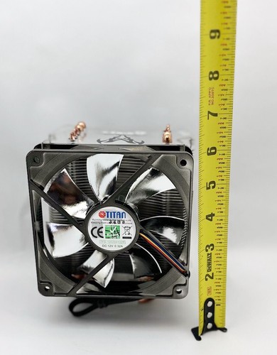 NEW Titan Fenrir 120mm Z-AXIS 4pin CPU Cooler for Core i5 i7 for LGA 1156 1366 - Picture 16 of 17
