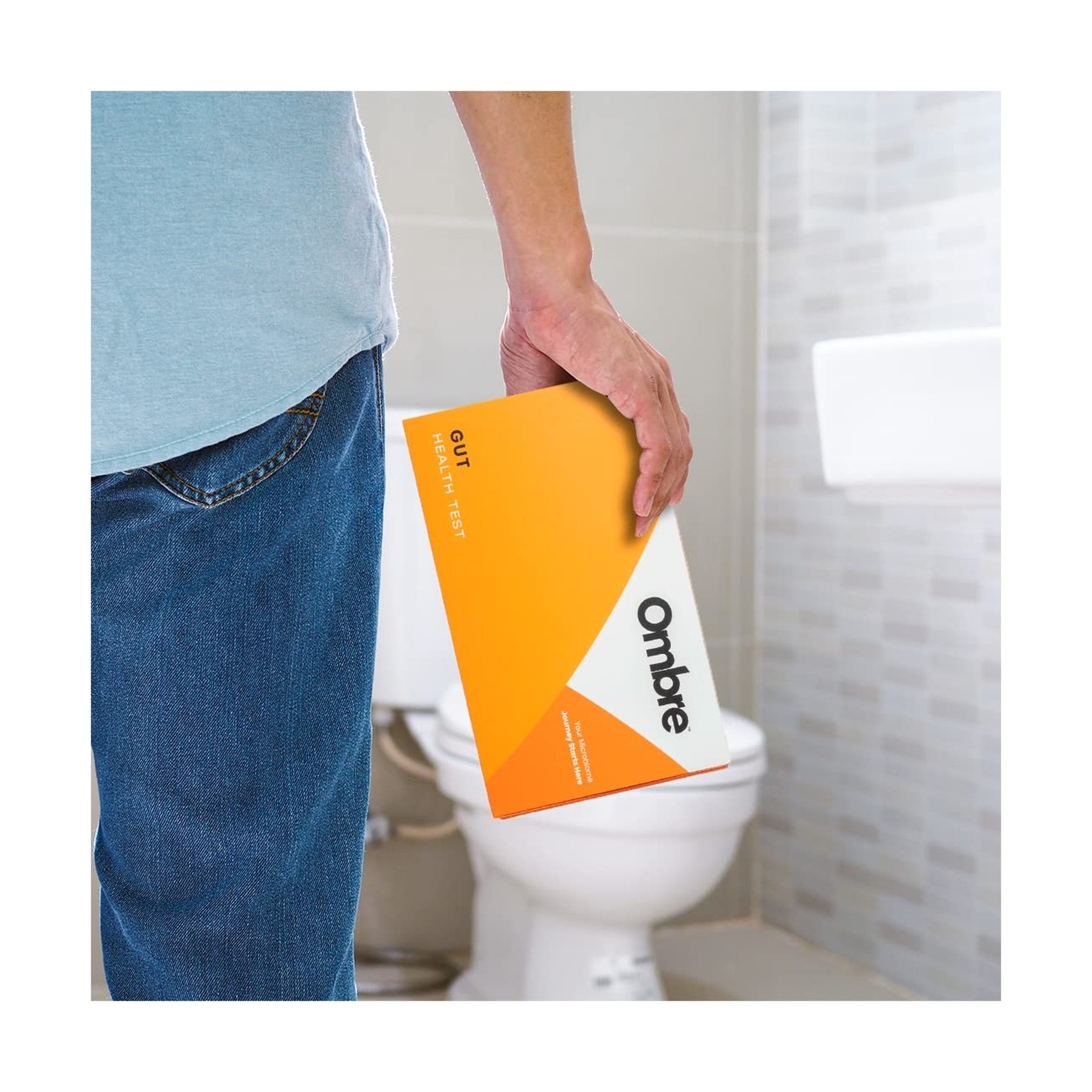 Ombre Complete Gut Health Test Kit, Microbiome atHome Testing Kit for