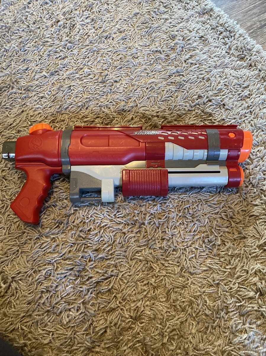 Nerf Red Super Soaker Shot Blast Hasbro Water Gun 2009 PUMP | eBay