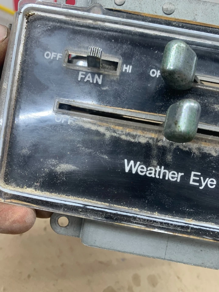 1971-1974 AMX AMC American Motors Javelin clima ojo calentador controles cables OEM Foto 4 de 4