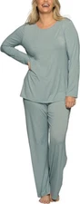Vanity Fair Beyond Comfort 90131 Modal 2 pc Pajama Long Sleeve & Pants XXL 2XL