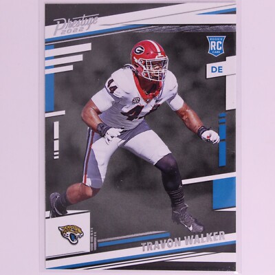2022 Prestige Football NFL Travon Walker RC #337 Jaguars
