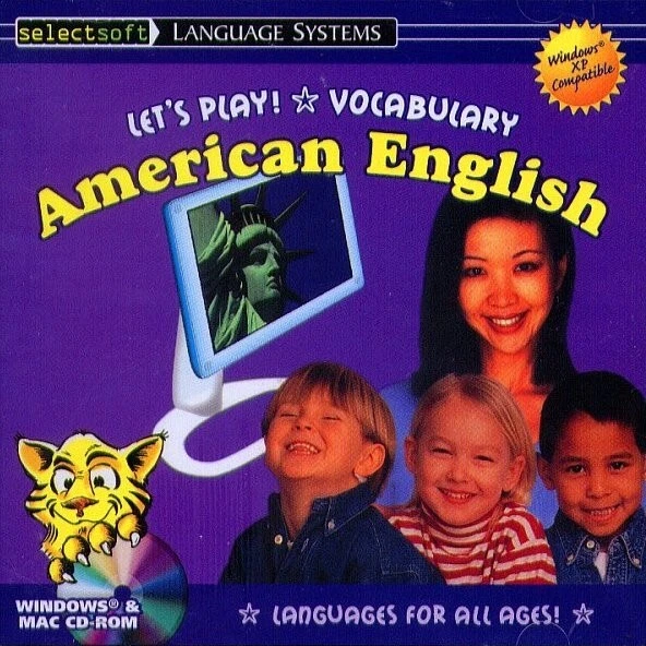Let's Play! Vocabulary American English (CD, 2000) Win/Mac - NEW CD in SLEEVE - Image 2 of 3