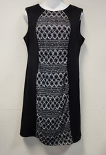 R&M Richards Cocktail Evening Dress 10 Sequins Glam Mob Luxe 2.0 Rich Auntie