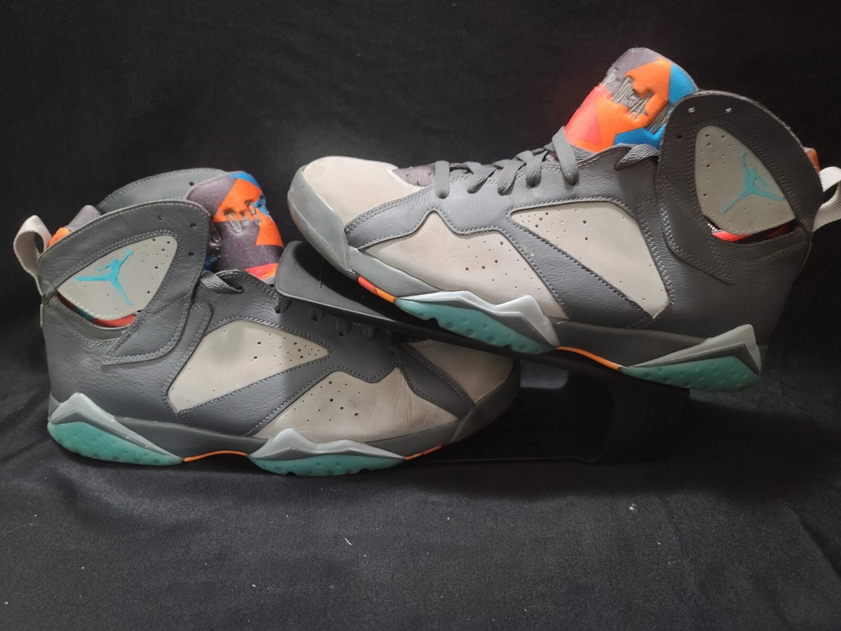 ❤ Air Jordan Retro Barcelona Days Grey Blue Orange Suede 304775-016 Size  12❤