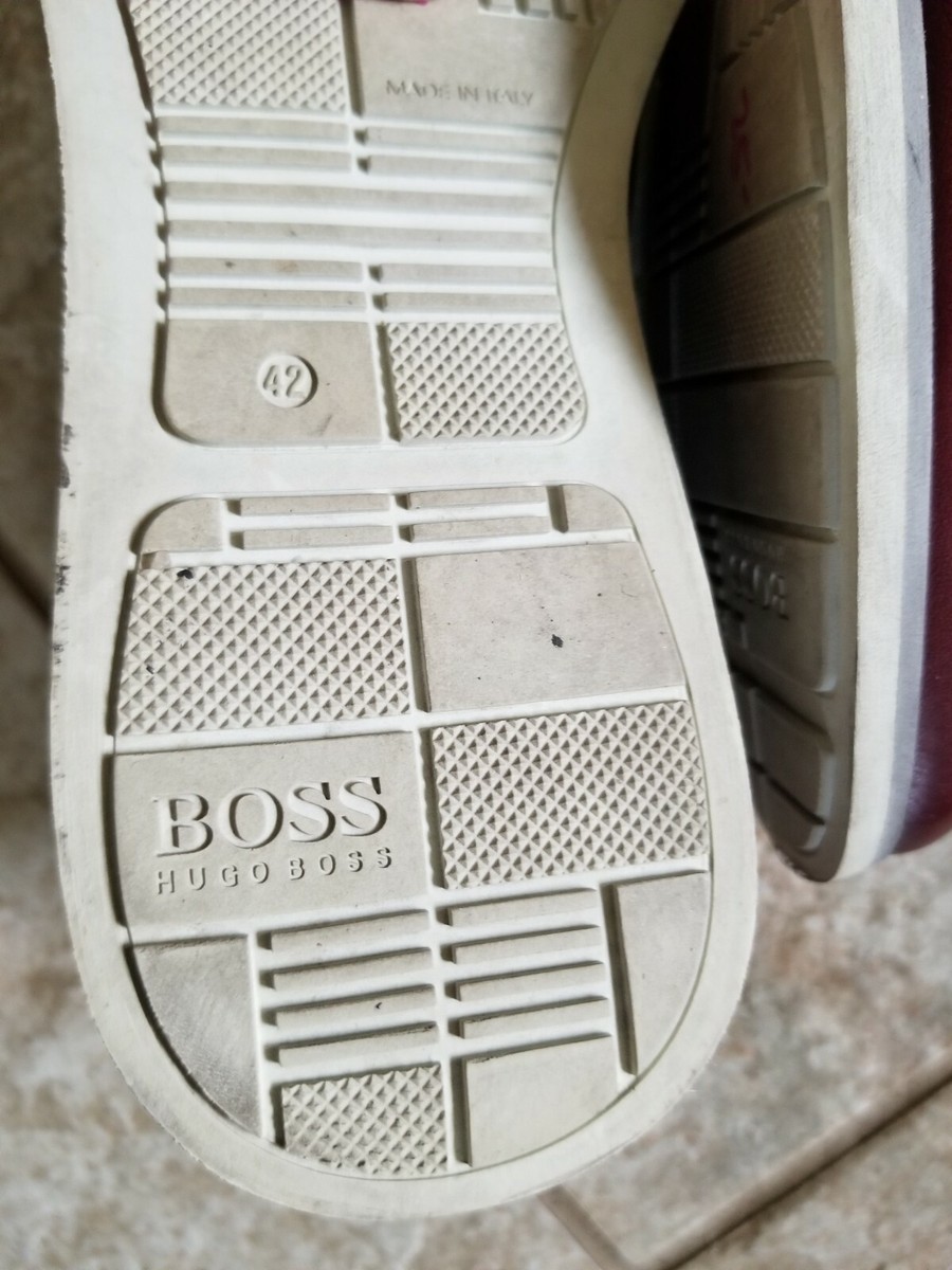 HUGO BOSS leather wing tips SHOES - Made in Italy - Size 42 s-l400.jpg main image 3