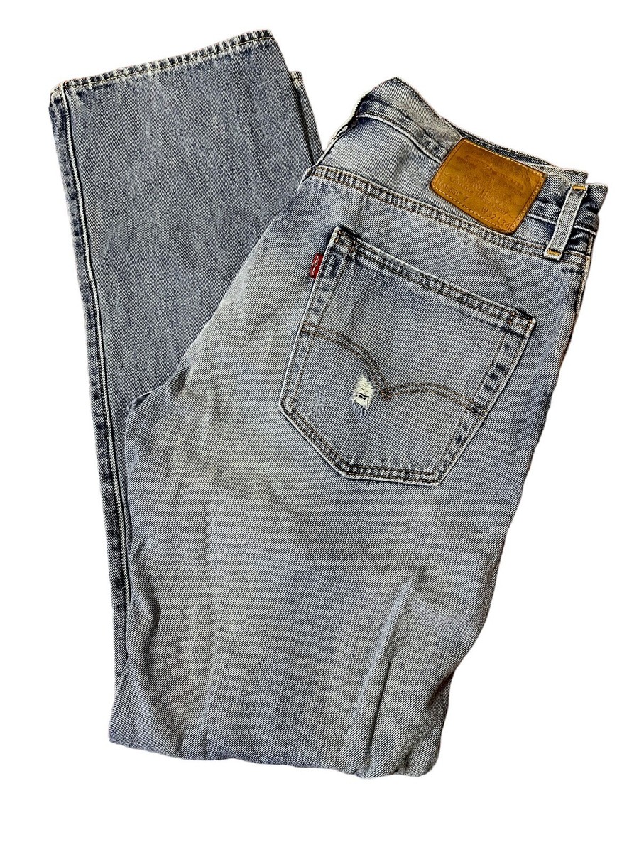 Levi's 551 Z 32x34 Big E Vintage Blue Jeans | eBay