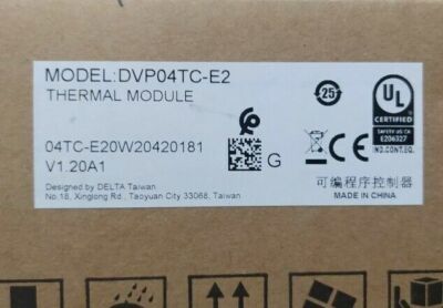 DVP04TC-E2 1PCS NEW Delta PLC Module DVP04TC-E2