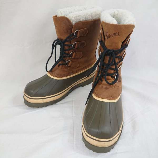 Danner Ridge Top Lace-Up Snow Boots Brown Mens US9 Waterproof Winter Hiking