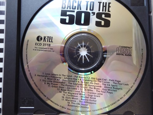 VARIOUS <> Back To The 50s - Golden Memories K-TEL <> VG+ (CD) - Bild 3 von 4