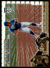 2021 Panini Mosaic Field Vision Francisco Lindor New York Mets #FV12