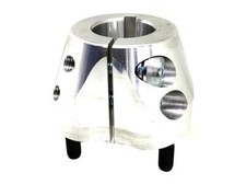 Go Kart 30mm Mono Short Rear Hub HQ Silver 30mm X 55mm Double Bolt Karting