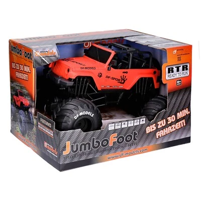 DF Jumbo Foot Off Roader 1:10 RTR Off Roader 1200 mAh LED Beleuchtung