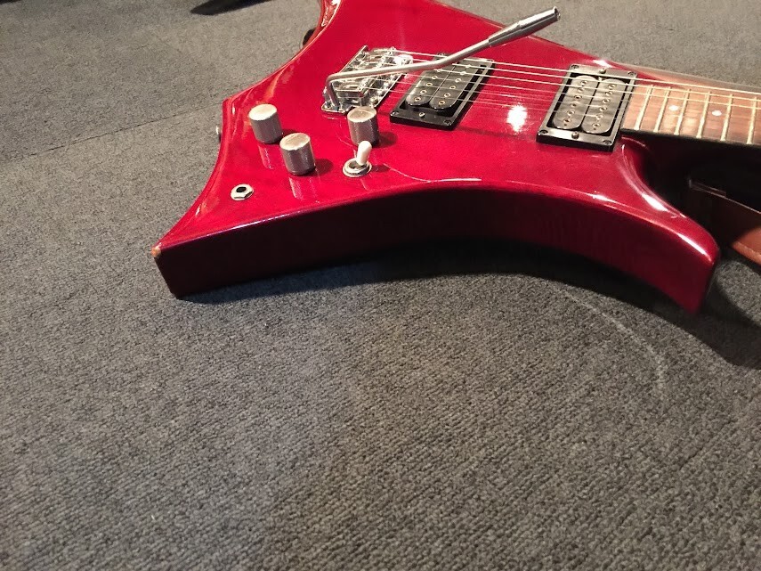 Used H.S Anderson KITE Wine No Pickguard Offset Guitar 3.18kg W