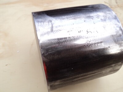 SOLID ROUND STEEL 5  3/4 INCH DIAMETER  5 INCHES LONG
