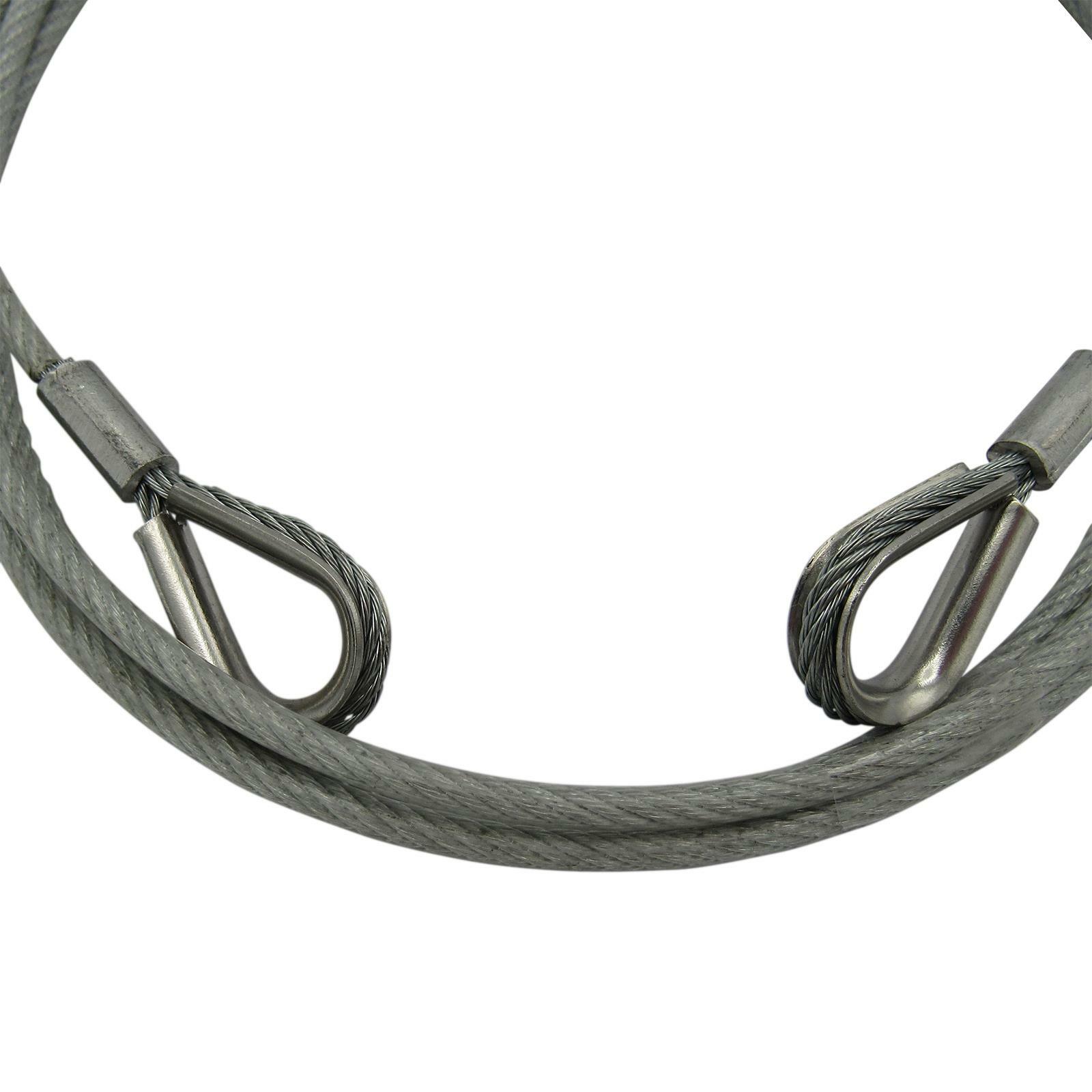 Wire Rope Security Cable Lightweight Canoe Kayak Raft Secure Theft